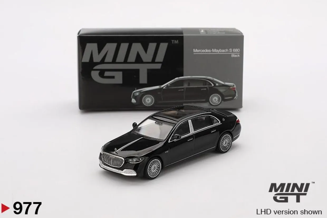 Mini GT 1/64 Mercedes-Maybach S 680 Black