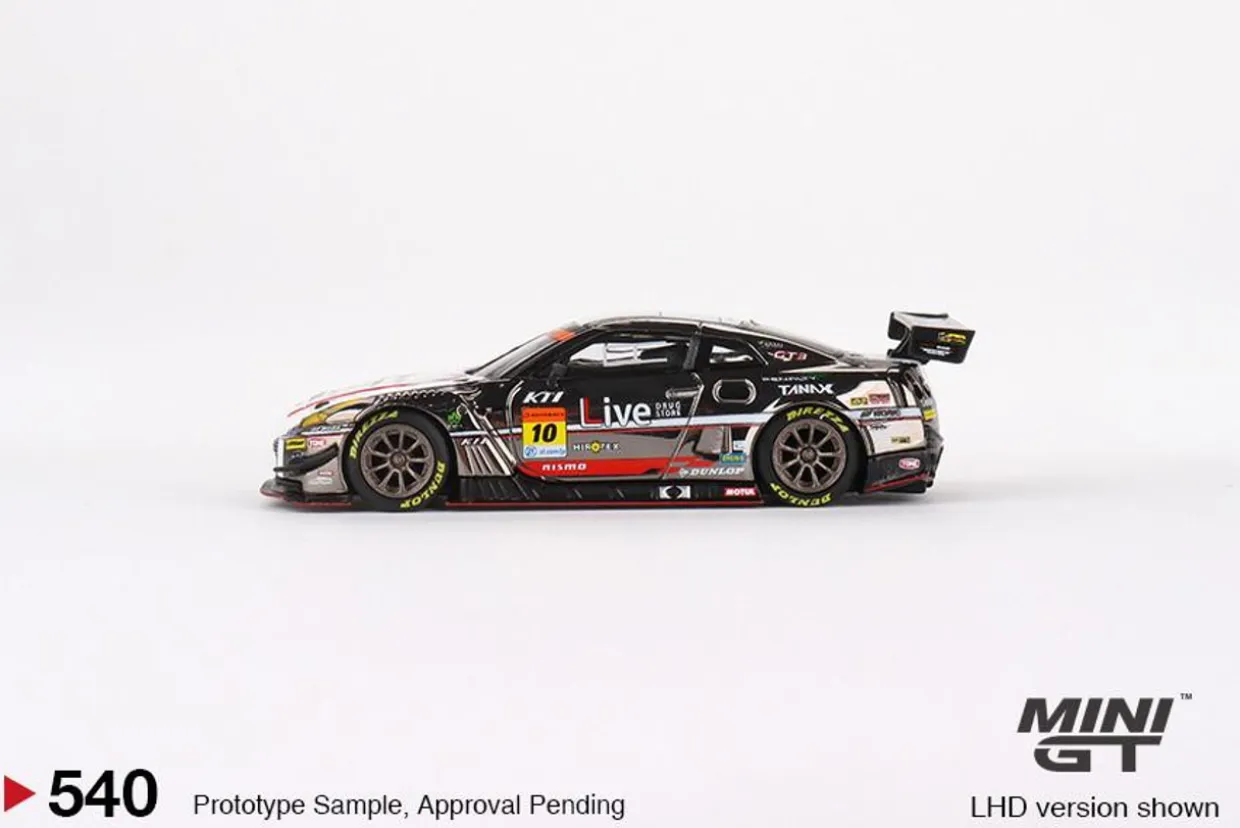 Mini GT 1/64 Nissan GT-R NISMO GT3 #10 TANAX GAINER 2022 Super GT Series