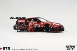 Mini GT 1/64 Nissan GT-R Nismo No.23 Motul Autech 2021 Super GT Series (w/figure)