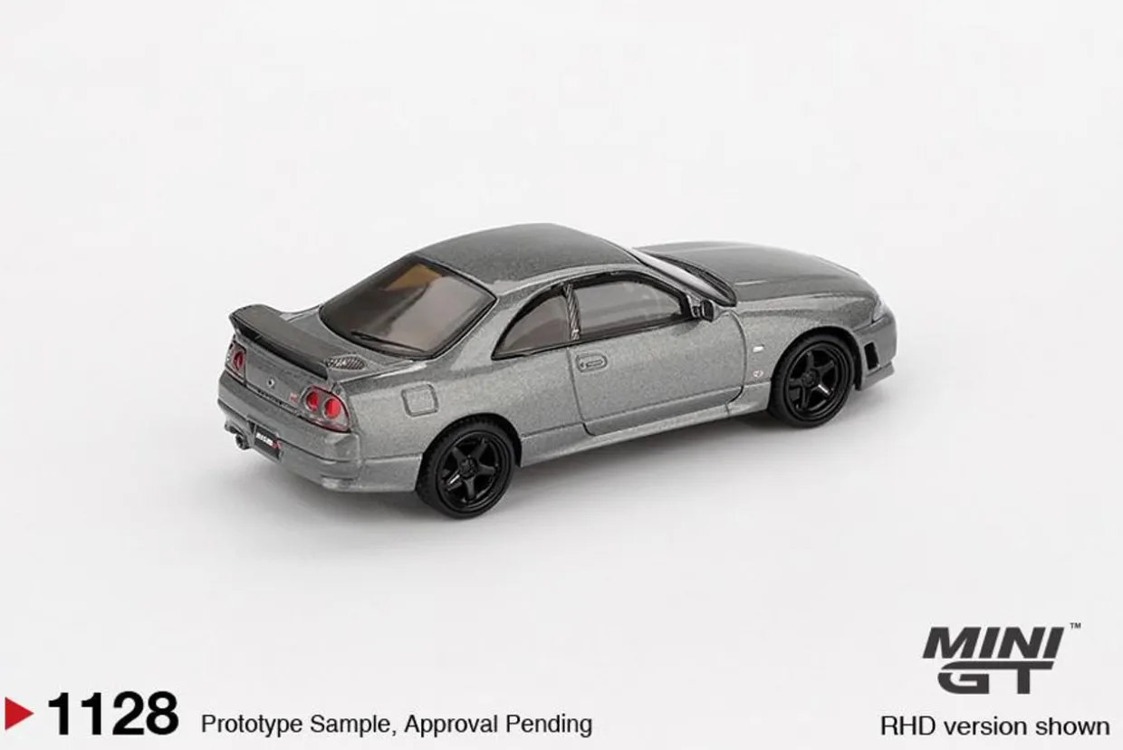 Mini GT 1/64 NISSAN Skyline GT-R Dark Metal Gray (NISMO BCNR33 CRS Version)