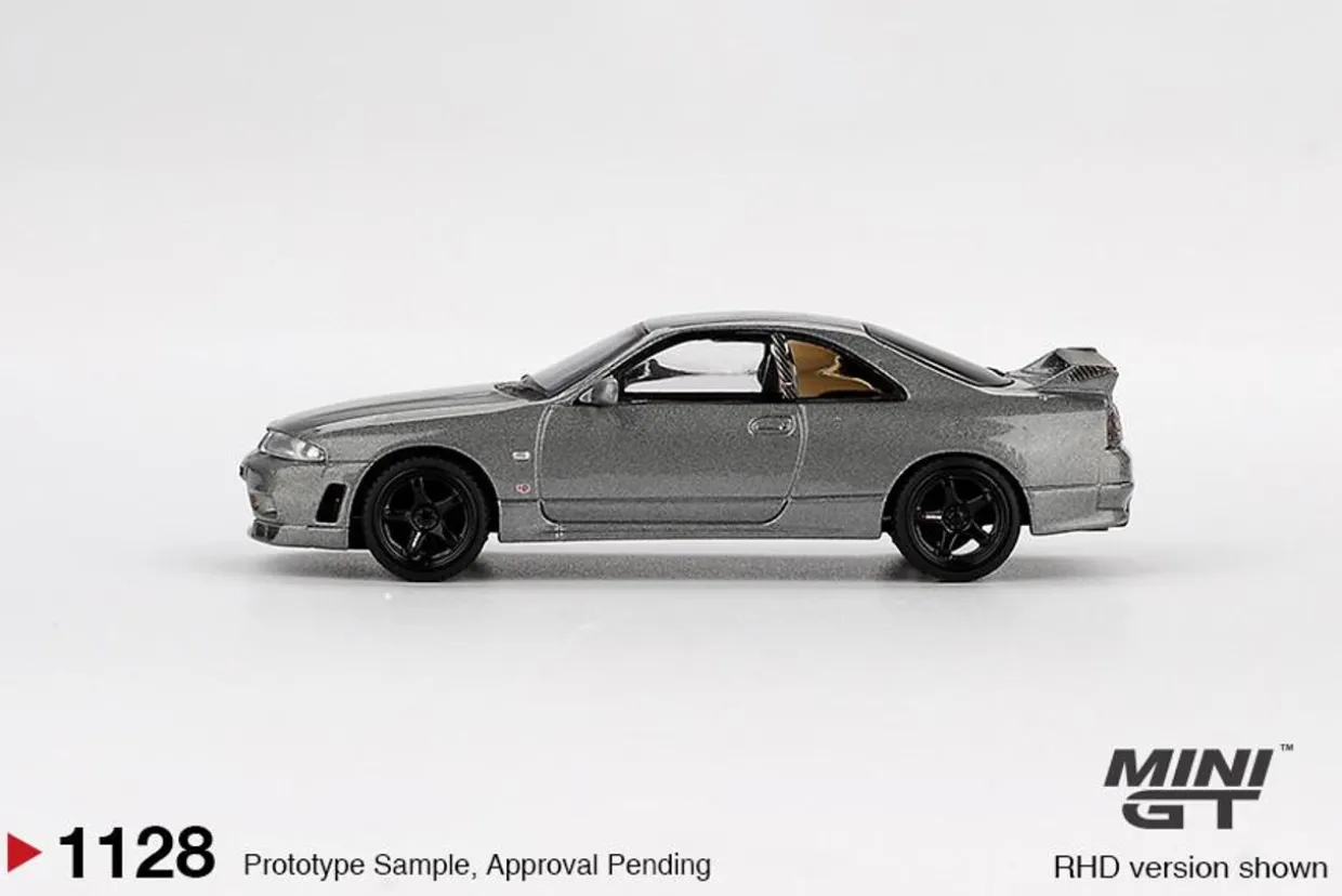 Mini GT 1/64 NISSAN Skyline GT-R Dark Metal Gray (NISMO BCNR33 CRS Version)