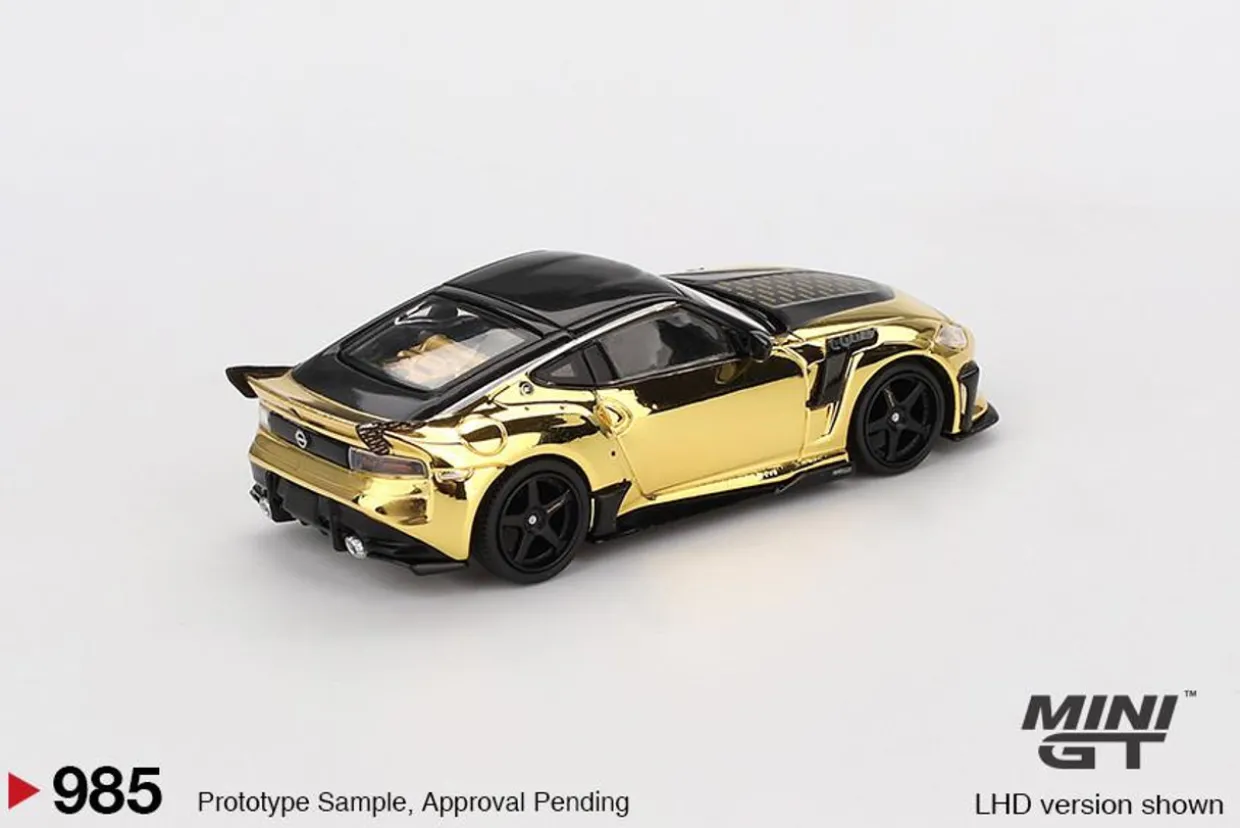 Mini GT 1/64 Nissan Z VeilSide FFZ400 Gold Chrome