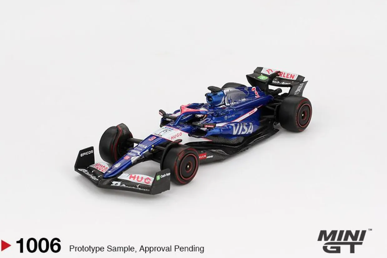 Mini GT 1/64 RB VCARB 01 #3 Daniel Ricciardo 2024 F1 2024 Bahrain GP