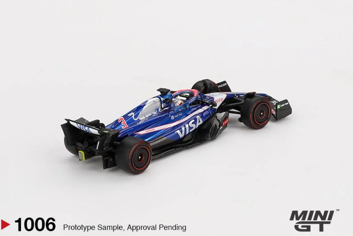 Mini GT 1/64 RB VCARB 01 #3 Daniel Ricciardo 2024 F1 2024 Bahrain GP