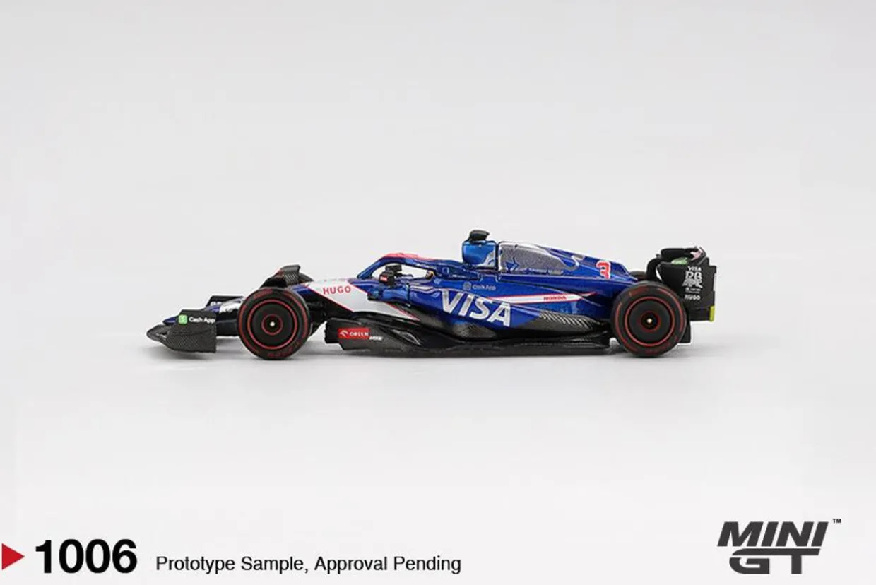 Mini GT 1/64 RB VCARB 01 #3 Daniel Ricciardo 2024 F1 2024 Bahrain GP