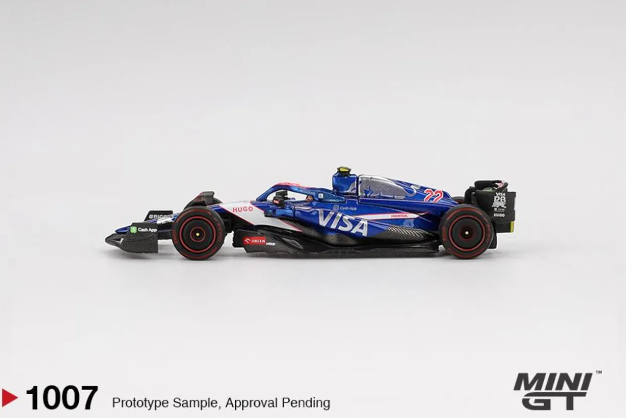 Mini GT 1/64 RB VCARB 01 #22 Yuki Tsunoda 2024 F1 2024 Bahrain GP