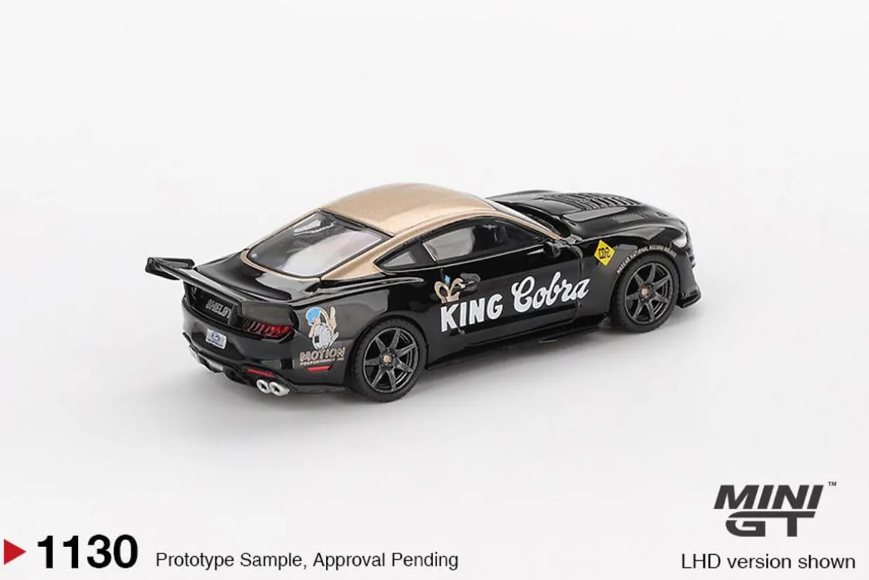 Mini GT 1/64 Shelby GT500 Dragon Snake Concept Black/Gold