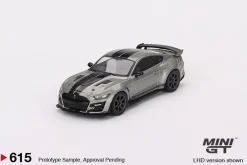 Mini GT 1/64 Shelby GT500 Se Widebody Pepper Gray Metallic
