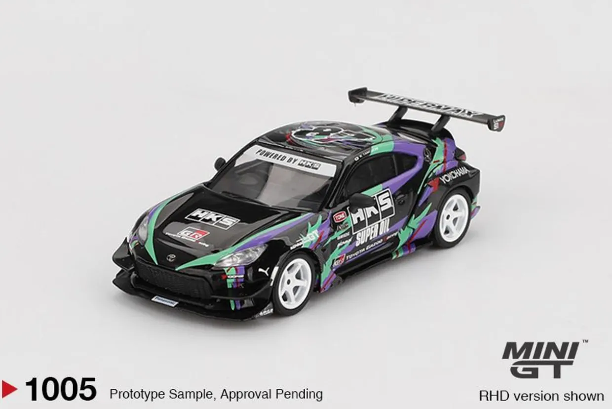 Mini GT 1/64 Toyota GR86 HKS TYPE R 2022 Tokyo Auto Salon