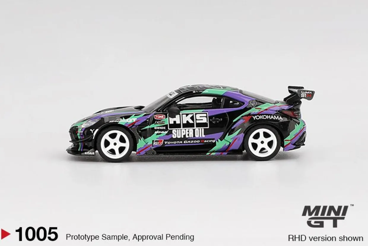 Mini GT 1/64 Toyota GR86 HKS TYPE R 2022 Tokyo Auto Salon