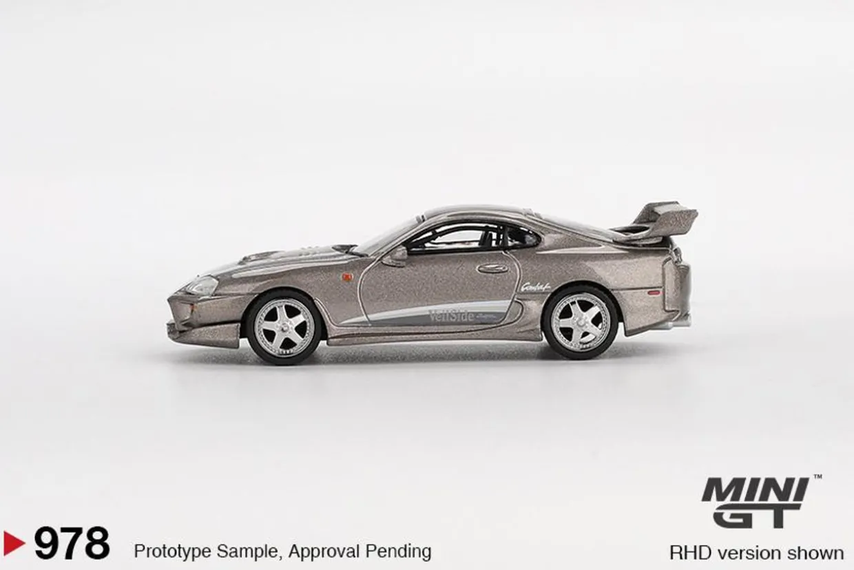 Mini GT 1/64 Toyota Supra VeilSide Combat V-II Combat Grey