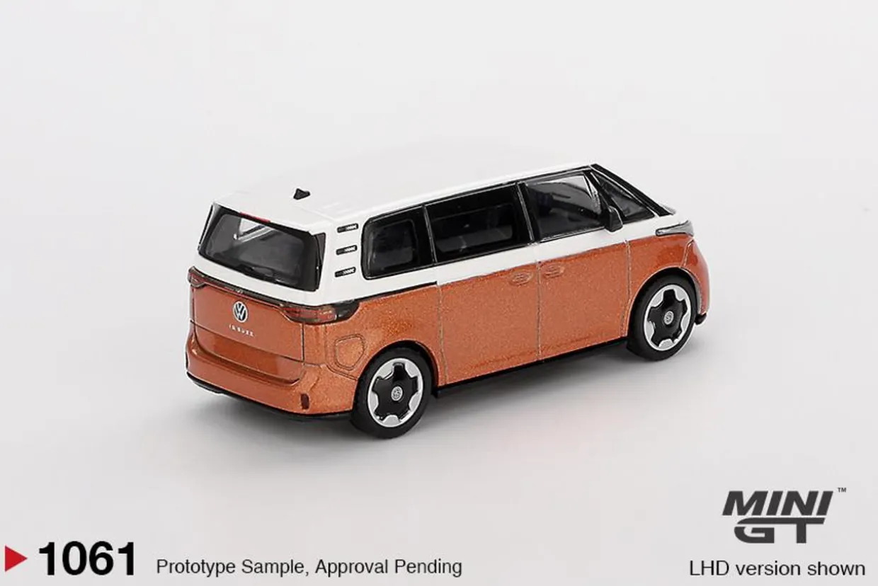 Mini GT 1/64 Volkswagen ID.Buzz Candy White / Energetic Orange