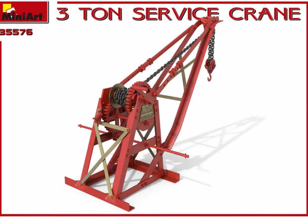 MiniArt 1/35 3 Ton Service Crane