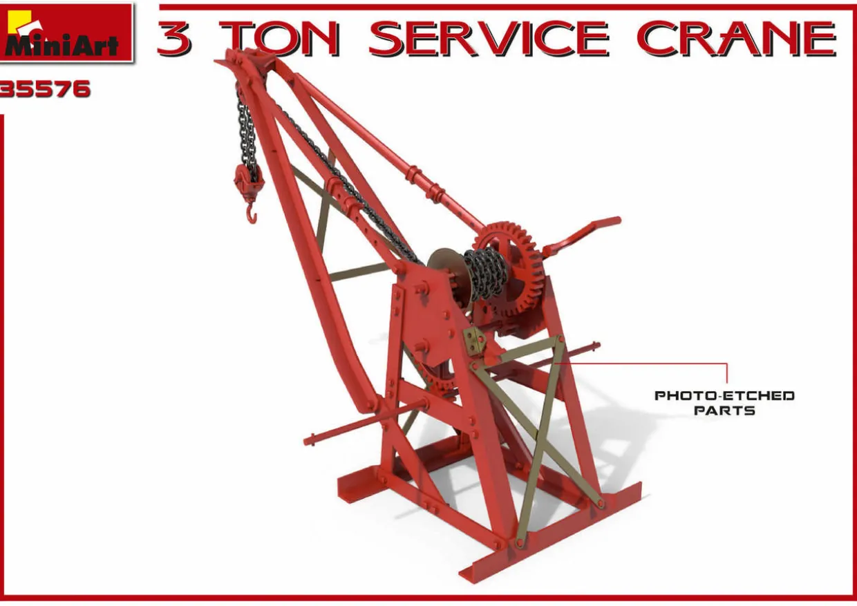 MiniArt 1/35 3 Ton Service Crane