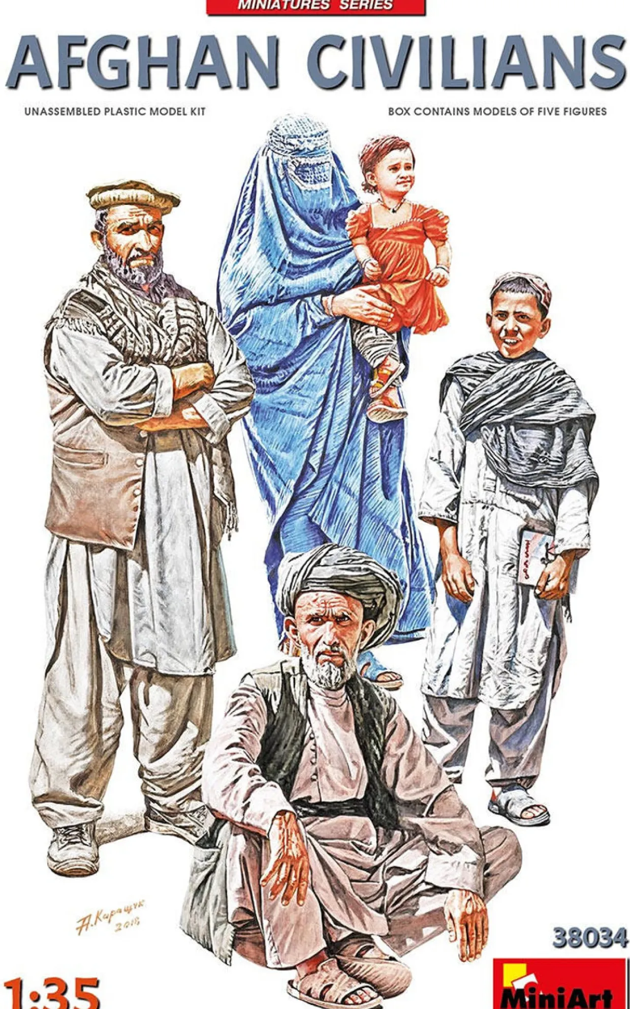 MiniArt 1/35 Afghan Civilians