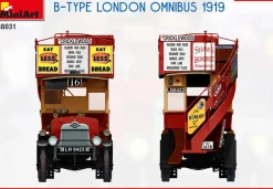 MiniArt 1/35 B Type London Omnibus Model Kit