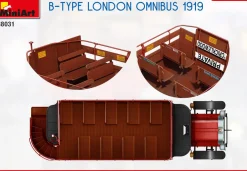 MiniArt 1/35 B Type London Omnibus Model Kit