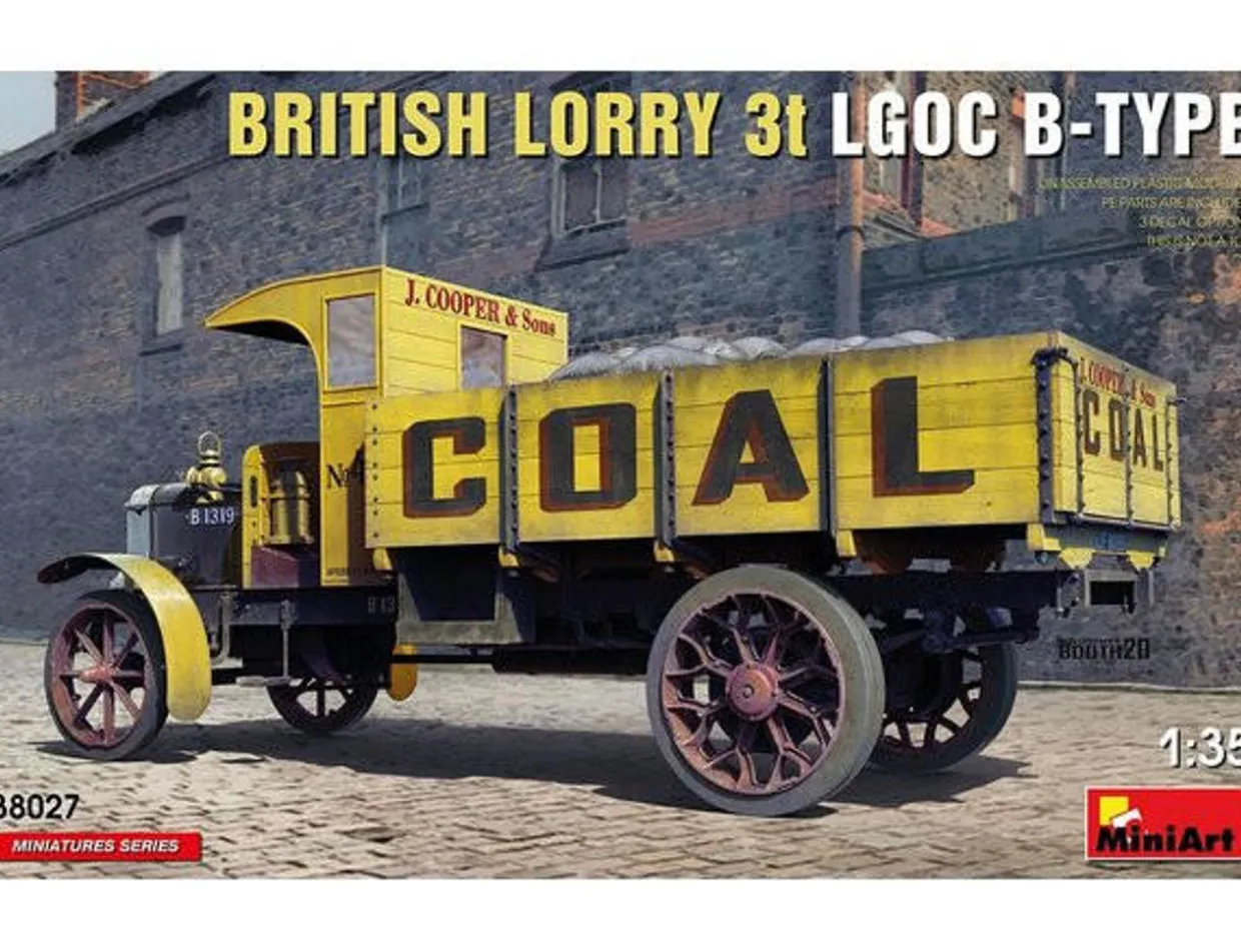 MiniArt 1/35 British Lorry LGOC 3t Model Kit