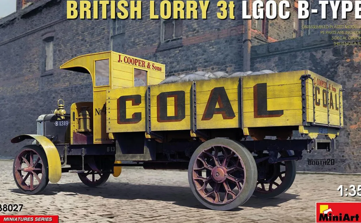 MiniArt 1/35 British Lorry LGOC 3t Model Kit