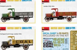 MiniArt 1/35 British Lorry LGOC 3t Model Kit