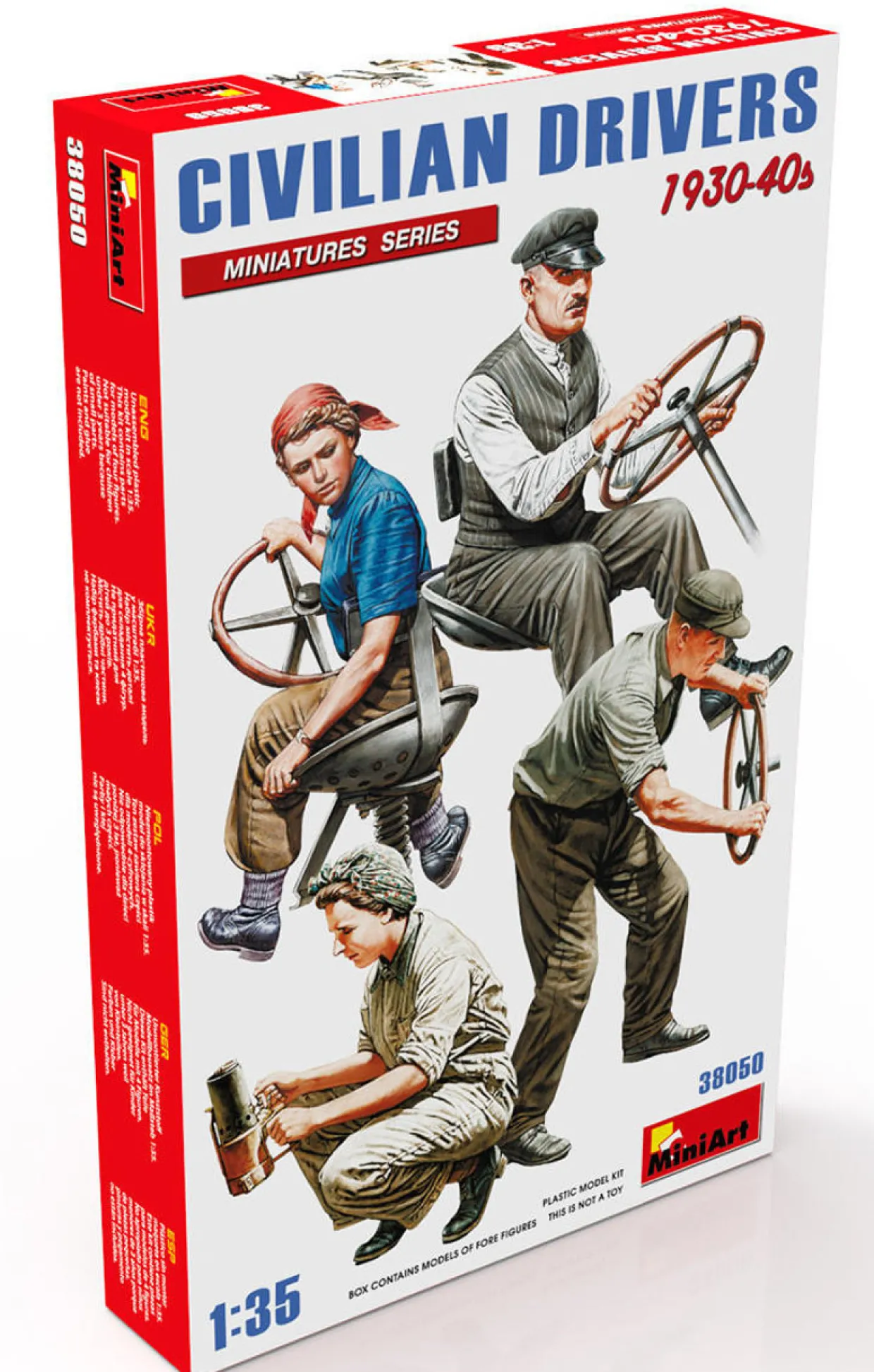MiniArt 1/35 Civillian Drivers 1930s-40s