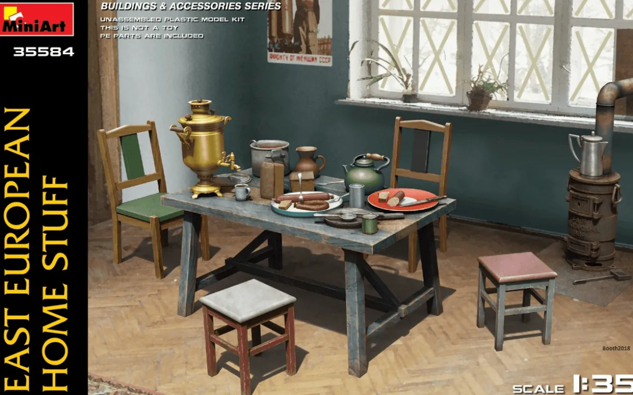 MiniArt 1/35 East European Home Stuff