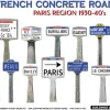 MiniArt 1/35 French Concrete Road Signs Paris 1930-40 Model Kit
