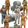 MiniArt 1/48 German and Italian Pilots with DAL Soldiers