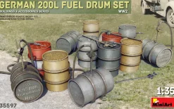 MiniArt 1/35 German 200L Fuel Drums