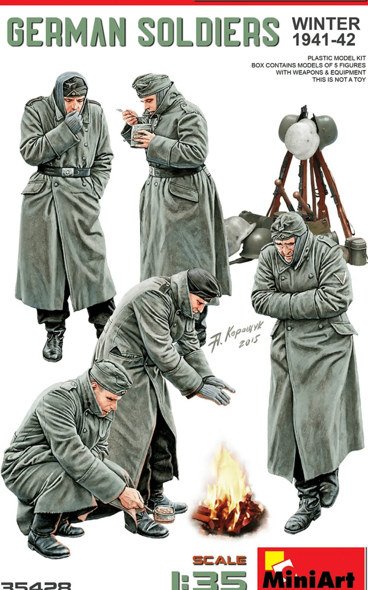 MiniArt 1/35 German Soldiers Winter 1941-1942