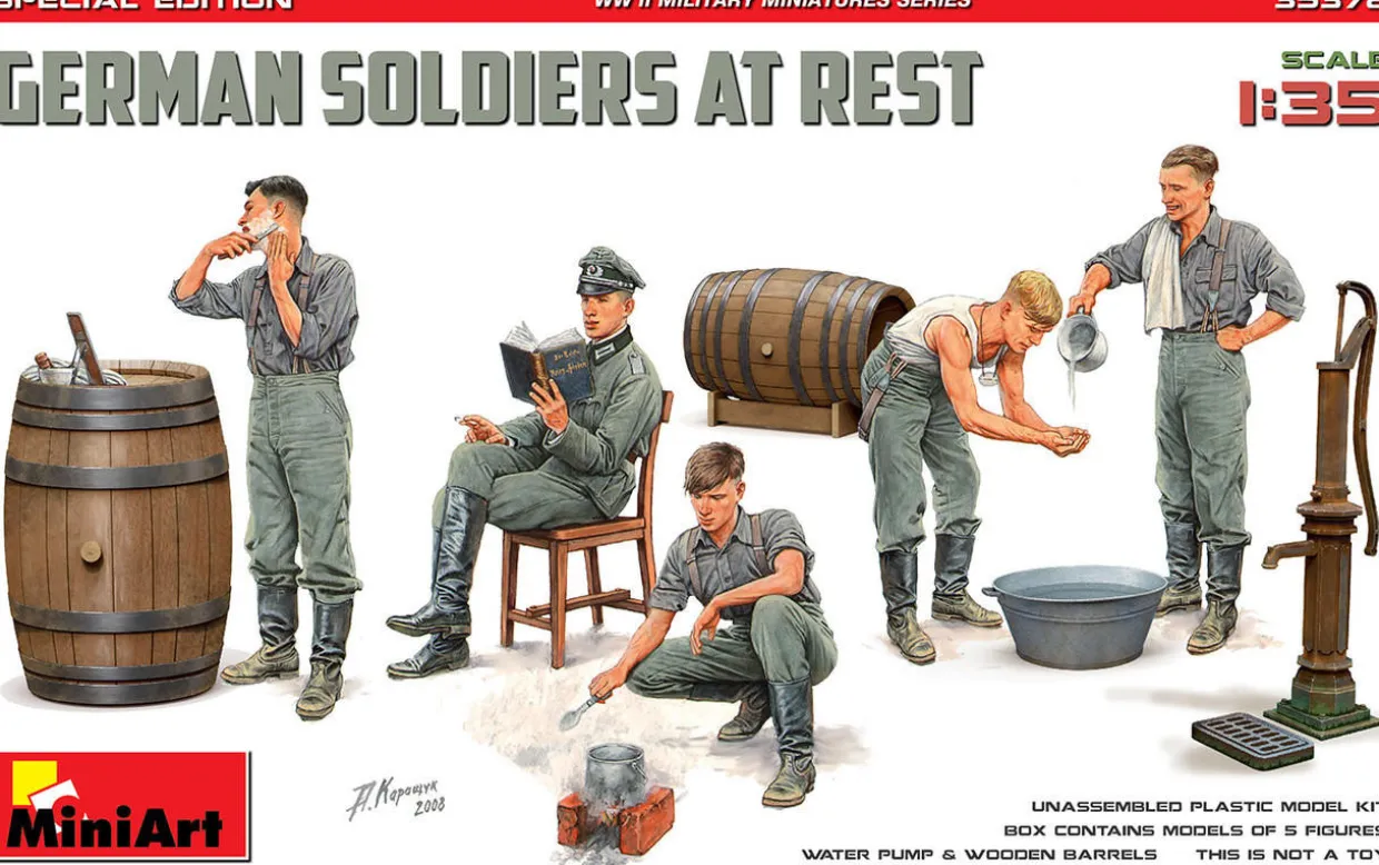 MiniArt 1/35 German Soldiers At Rest