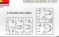MiniArt 1/35 German Soldiers At Rest