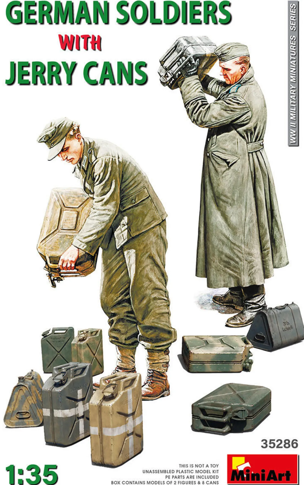 MiniArt 1/35 German Soldiers With Jerry Cans