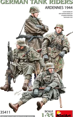 MiniArt 1/35 German Tank Riders (Ardennes 1944)