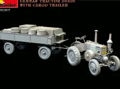 MiniArt 1/35 German Tractor D8506 With Trailer Model Kit