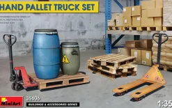 MiniArt 1/35 Hand Pallet Truck Set Model Kit