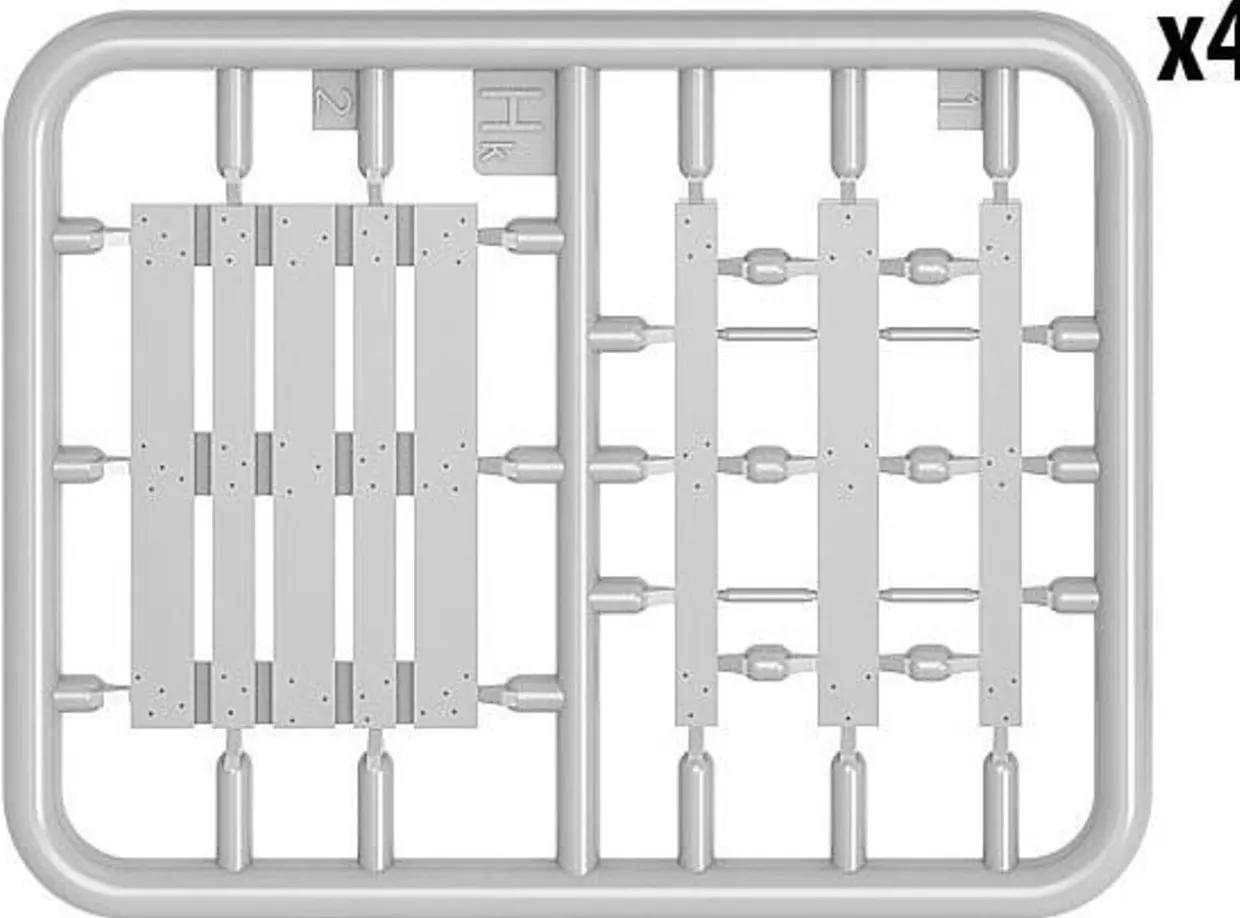 MiniArt 1/35 Hand Pallet Truck Set Model Kit