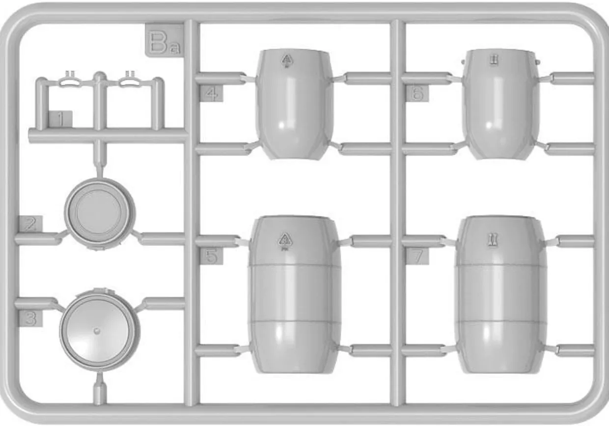 MiniArt 1/35 Hand Pallet Truck Set Model Kit