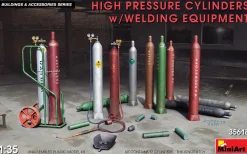 MiniArt 1/35 High Pressure Cylinder with Welding Equipment Model Kit
