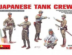 MiniArt 1/35 Japanese Tank Crew Model Figures