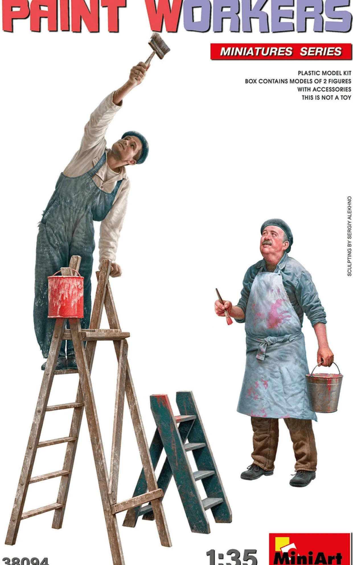 MiniArt 1/35 Paint Workers