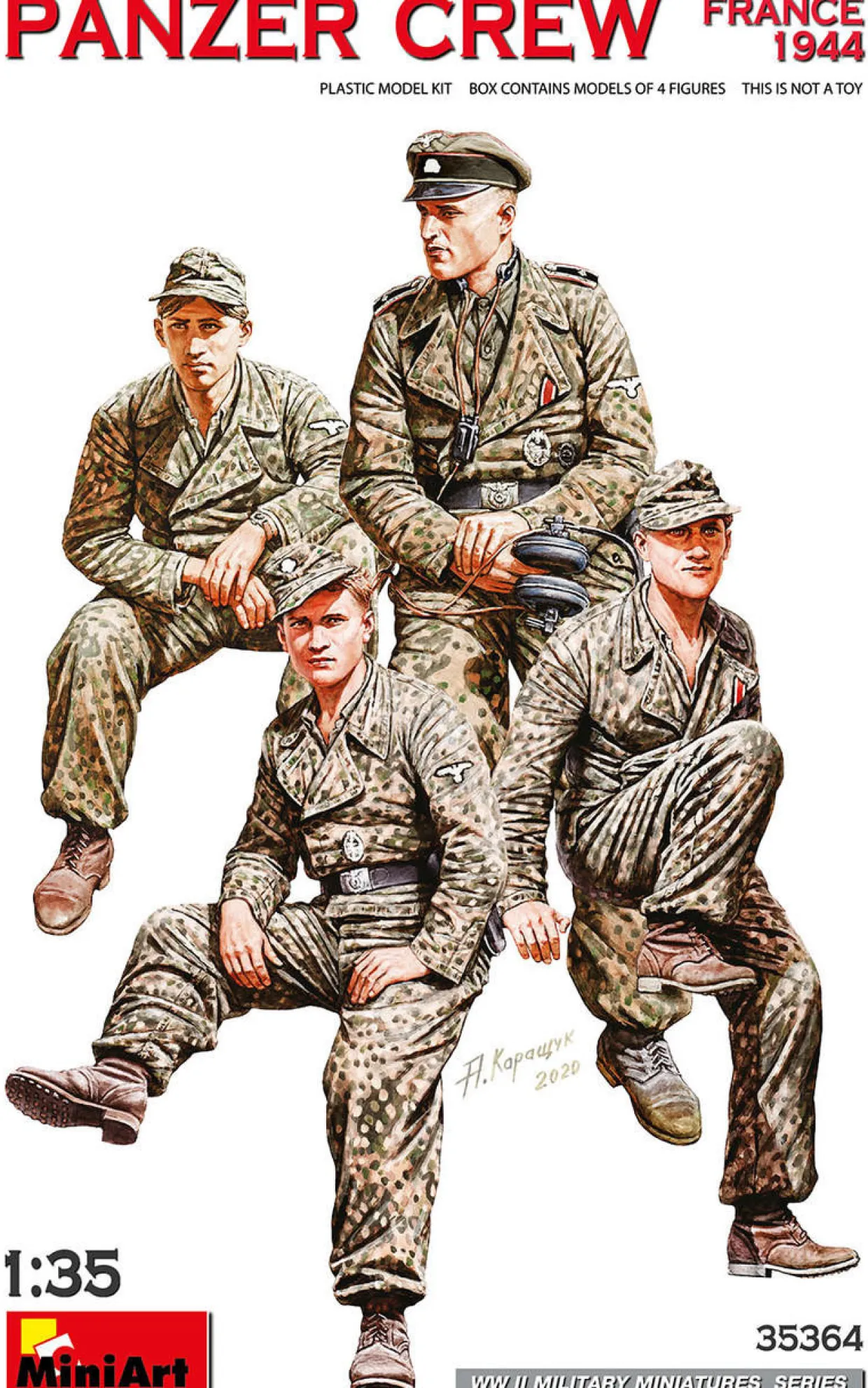 MiniArt 1/35 Panzer Crew, France 1944