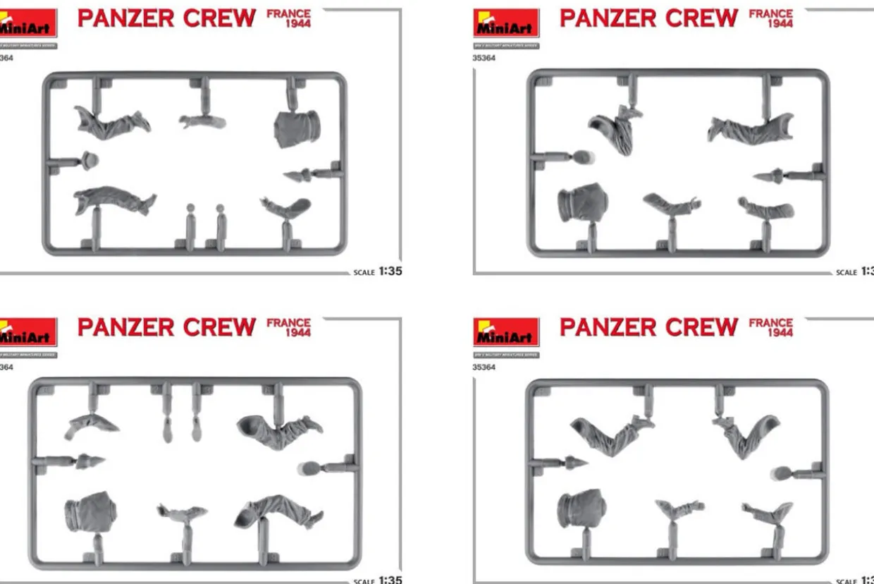 MiniArt 1/35 Panzer Crew, France 1944