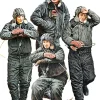 MiniArt 1/35 Soviet Tank Crew Winter Uniforms 1970s-1980s Model Figures