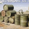 MiniArt 1/35 US 55 Gal Fuel Drums Model Kit