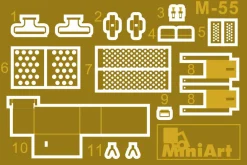 MiniArt 1/35 US Machine Guns Model Kit