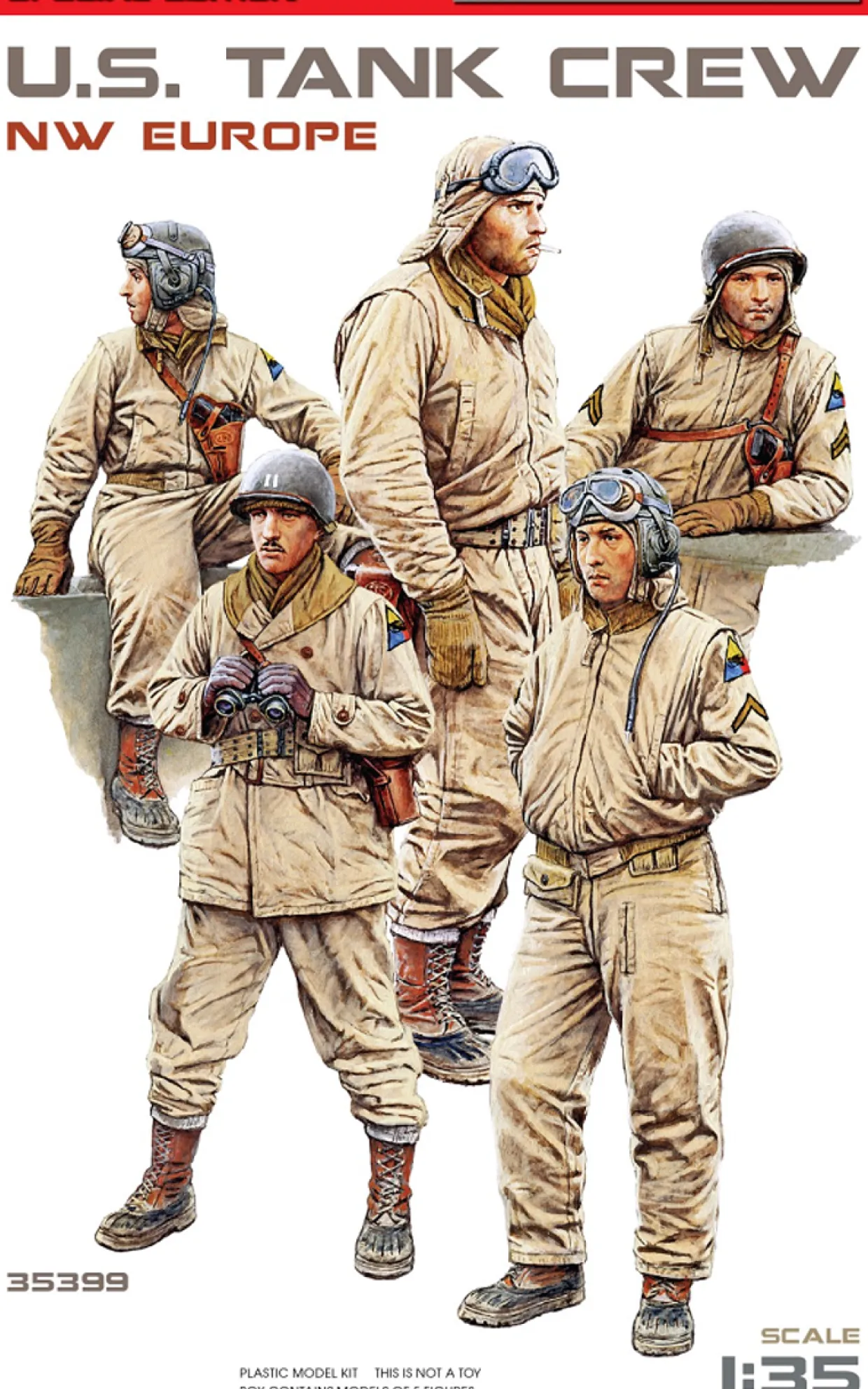 MiniArt 1/35 US Tank Crew European Theatre Special Edition