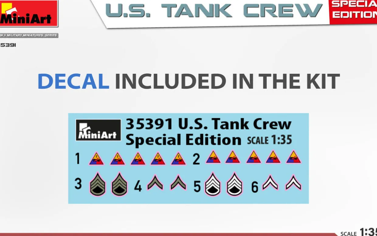 MiniArt 1/35 US Tank Crew Special Edition