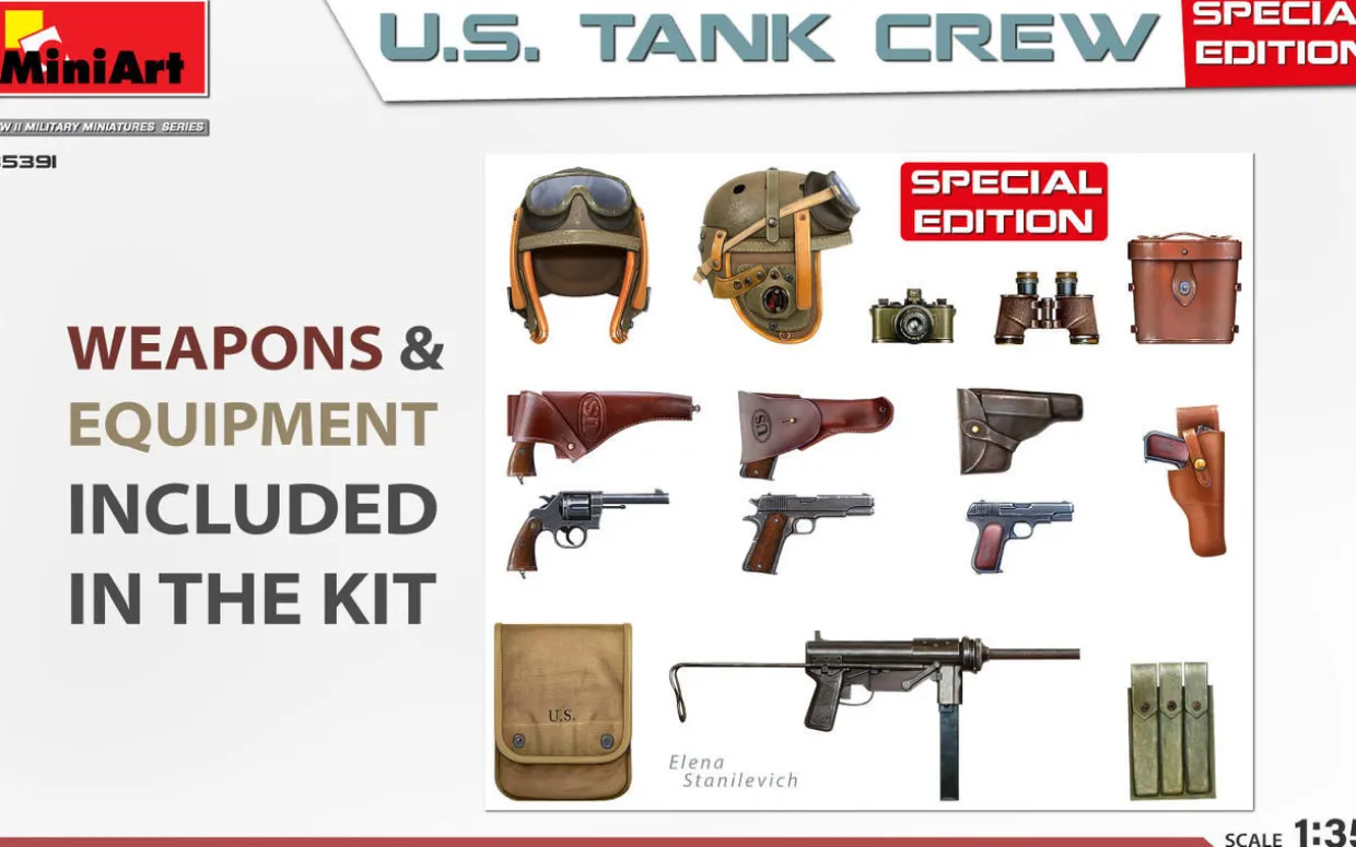 MiniArt 1/35 US Tank Crew Special Edition