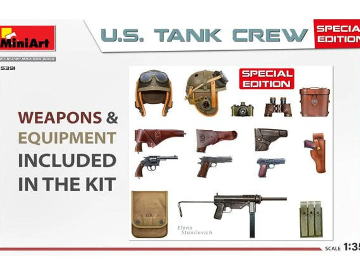 MiniArt 1/35 US Tank Crew Special Edition